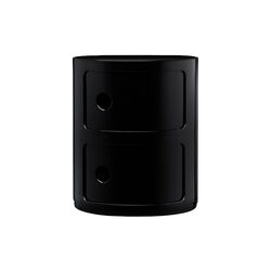 COMPONIBILI 2 ELEMENTI oppbevaringsbord, black, Kartell