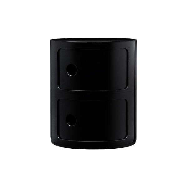 COMPONIBILI 2 ELEMENTI oppbevaringsbord, black, Kartell