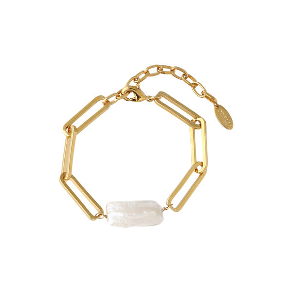 Elongated Pearl Chain armb&aring;nd, Orelia