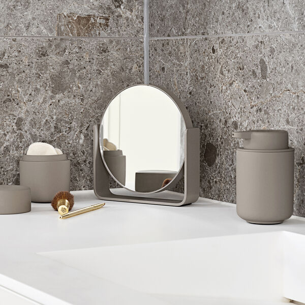 Bordspeil med 5x forst&oslash;rrelse ume, taupe, Zone Denmark