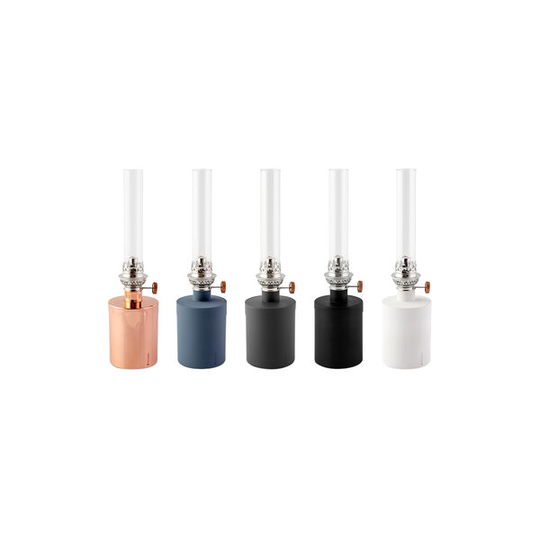 Patina oljelampe lille, Klong