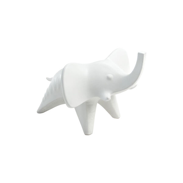 Menagerie Elephant, white, Jonathan Adler
