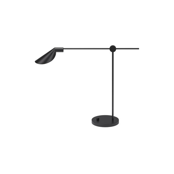MS021 bordlampe, black PVD, Fritz Hansen