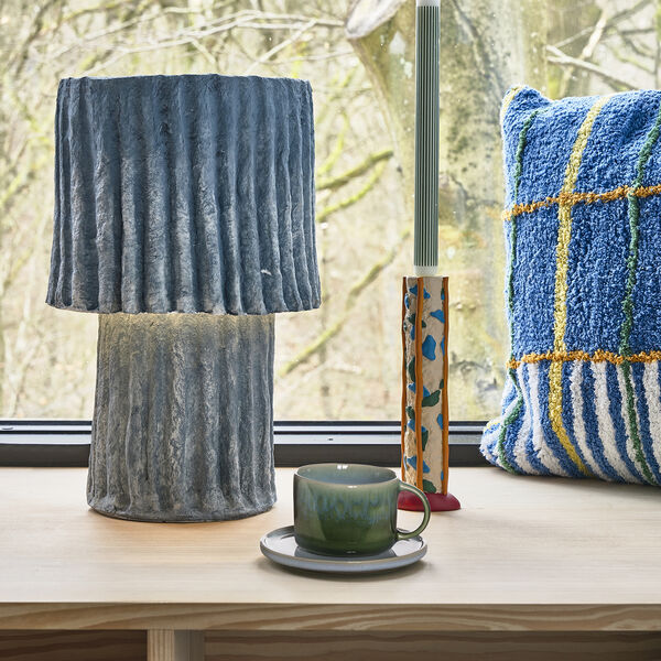 Styles krus med hank 2 stk., gr&oslash;nn/bl&aring;, Villa Collection