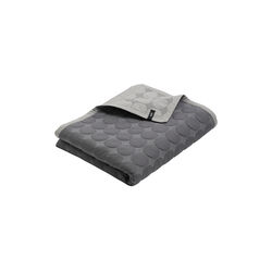 Mega Dot sengeteppe, m&oslash;rkegr&aring;, HAY