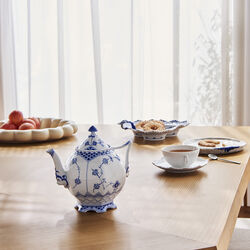 Musselmalt Helblonde tekanne 70 cl, Royal Copenhagen