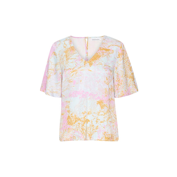 ChloKB Blouse, pink dash, Karen by Simonsen