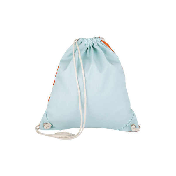 Gymnett, oransje og lys bl&aring;, Blafre