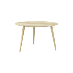 PLAYround &Oslash;75 Coffee Table, soap treated oak, Bruunmunch Furniture