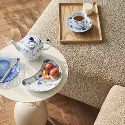 Musselmalt Halvblonde tekanne 70 cl, Royal Copenhagen