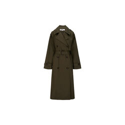Aberdeen Trench Coat, armygr&oslash;nn, Katrin Uri