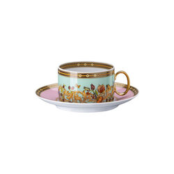 Cup/Saucer 4 low, le jardin de versace, Rosenthal x Versace