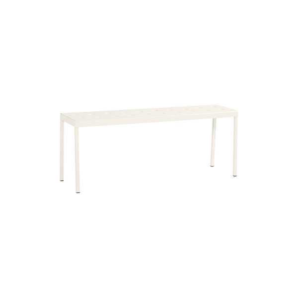 Balcony benk, chalk beige, HAY