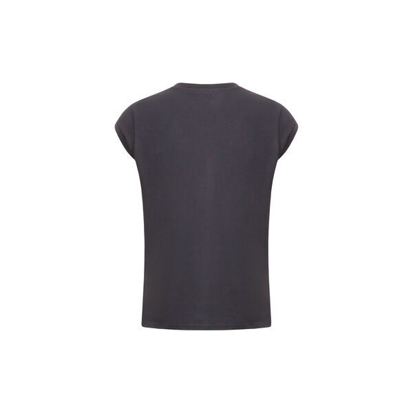 CC Heart Basic V-neck T-shirt, night sky blue, Coster Copenhagen