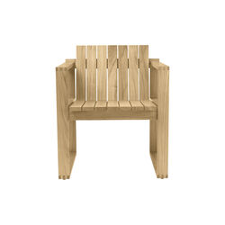 BK10 spisebordstol, ubehandlet teak, Carl Hansen & S&oslash;n