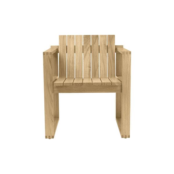 BK10 spisebordstol, ubehandlet teak, Carl Hansen & S&oslash;n
