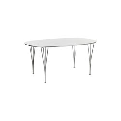 FH B616 Superellipse&trade; spisebord, hvit, Fritz Hansen