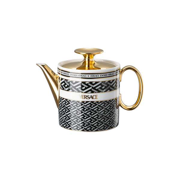 Tea Pot 2, signature black, Rosenthal x Versace