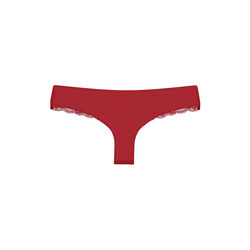 Lovely Micro Brazilian String Briefs, rouge, Triumph