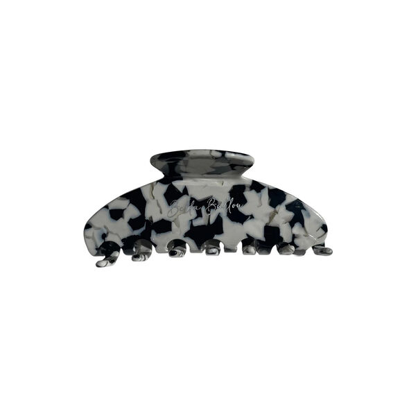 CARLA H&aring;rklemme, black/white, Bella Ballou