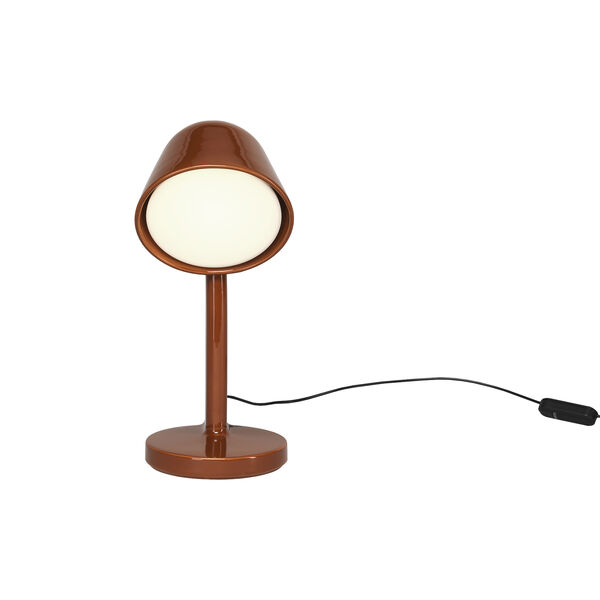 C&eacute;ramique Down Table Lamp, rust red, Flos