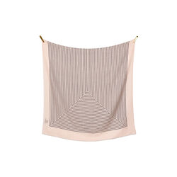 GRAPHIC STRIPES skjerf, soft rose/grey, Bella Ballou