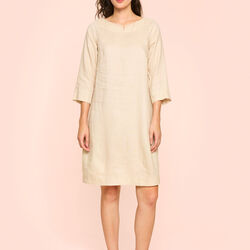 Airy linen dress, shell, BITTE KAI RAND