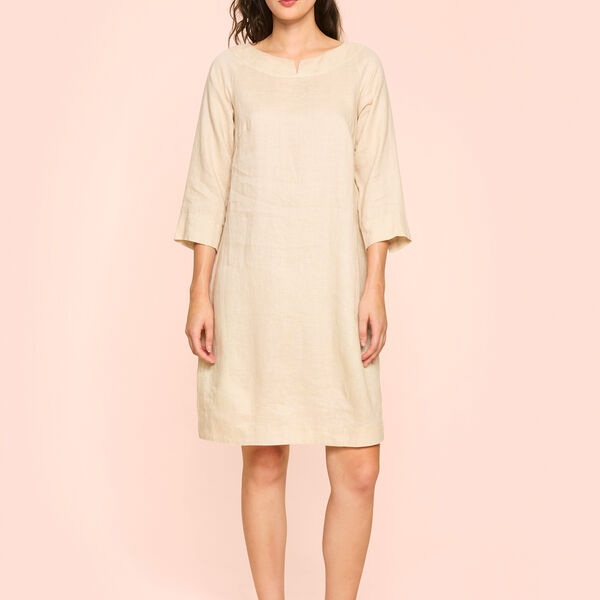 Airy linen dress, shell, BITTE KAI RAND