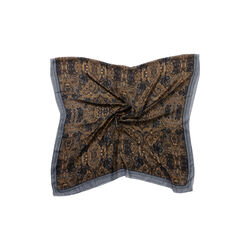 PAISLEY skjerf, gr&aring;, Bella Ballou