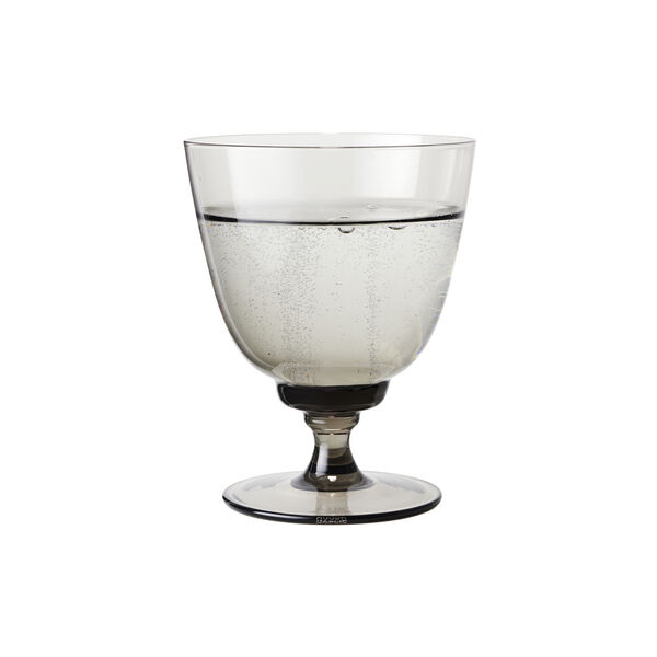 Flow glass med stett, r&oslash;k, Holmegaard