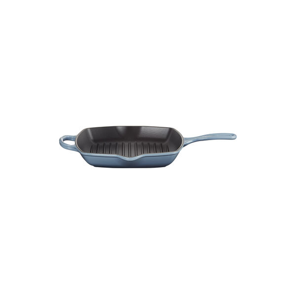 Signature kvadratisk grillpanne 26 cm, chambray, Le Creuset