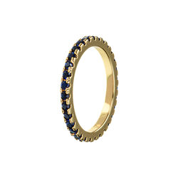 Emilia ring, navy, Emilia by Bon Dep