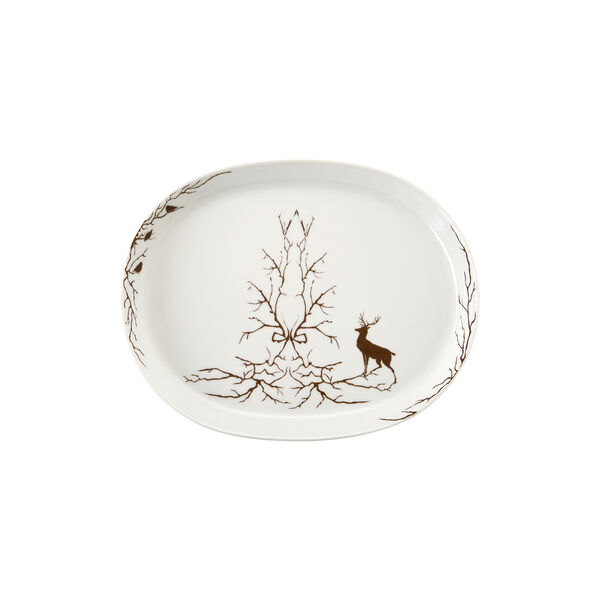 Alveskog ovalt fat, Wik & Wals&oslash;e