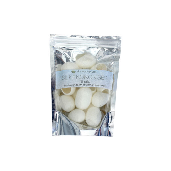 Silkekokonger, 15 stk, Stone Soap Spa