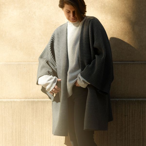 Pleece jakke, m&oslash;rkegr&aring;, Design House Stockholm