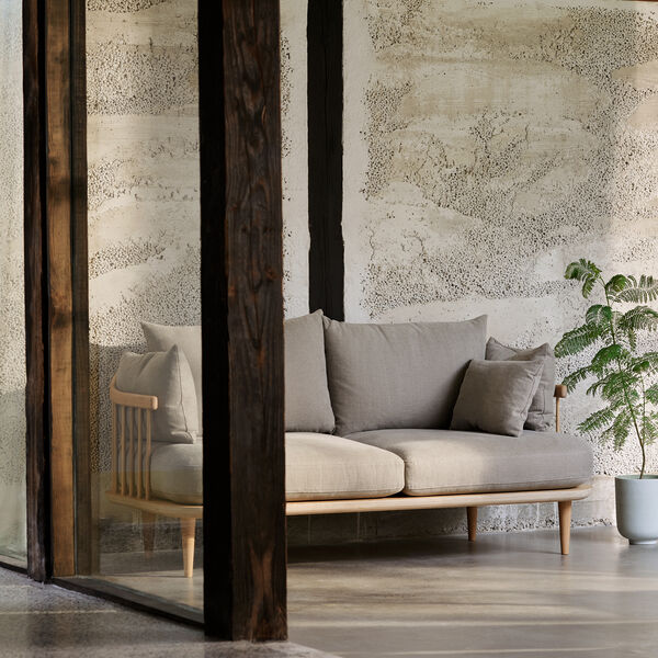 Fly SC2 2 pers. sofa, Hot Madison 093, &Tradition