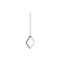 Arrangements Square taklampe liten, matt black, Flos