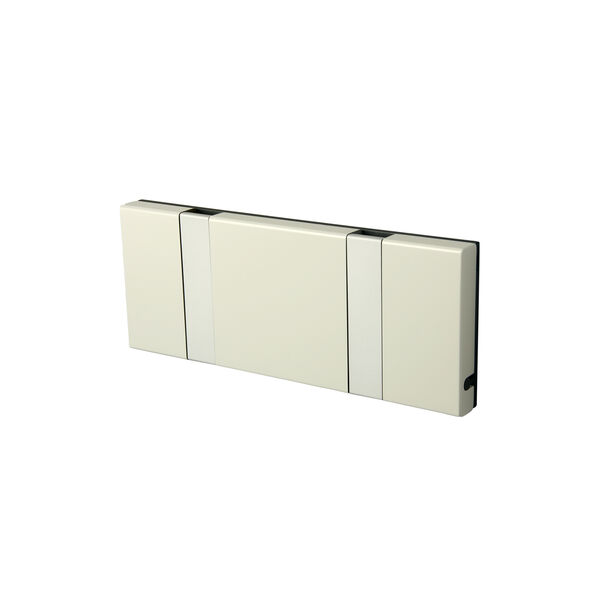 KNAX vannrett 2 knaggrekke, nordic/gr&aring;, LoCa