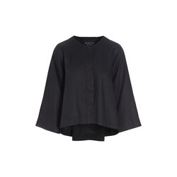 Airy linen short jacket, black, BITTE KAI RAND