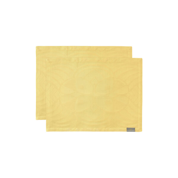 EASTER RUSTIC spisebrikker, yellow, Georg Jensen Damask