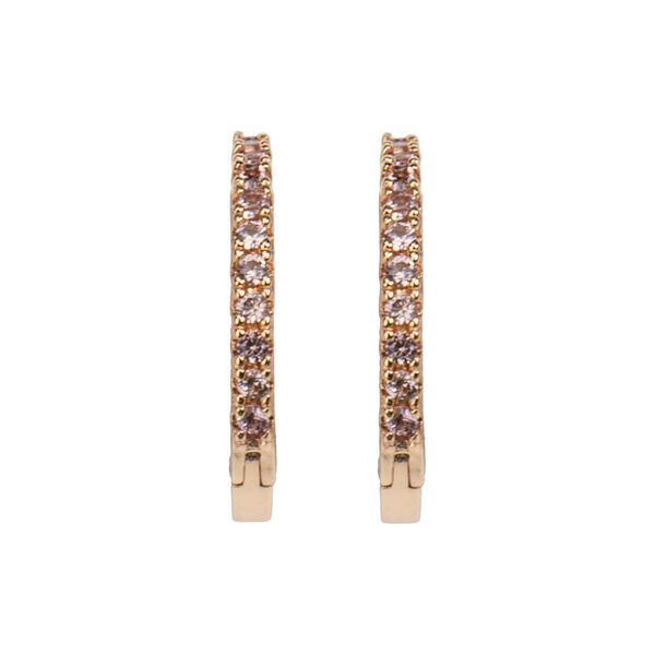 Emilia medium hoops, brown, Emilia by Bon Dep