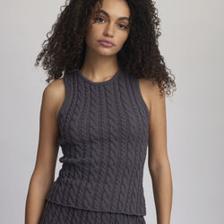 EbaGZ sl top, gray pinstripe, Gestuz