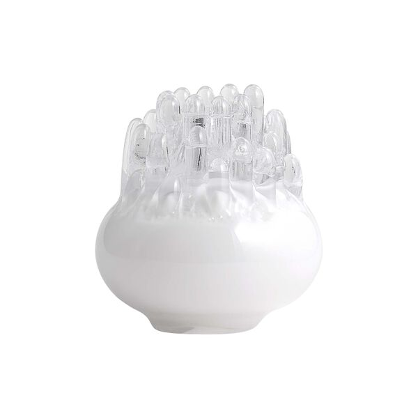 Polar lysestake, hvit, Kosta Boda