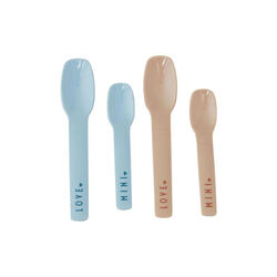 MINI FAVOURITES CUTLERY, light blue/beige, Design Letters