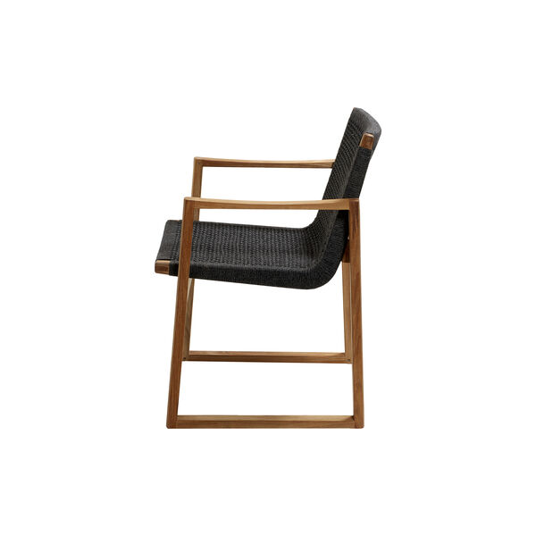 Endless stol, dark grey, Cane-line