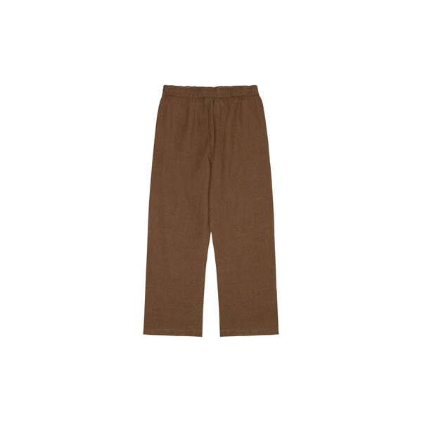 POSEY wide mid-rise linen pants - GOTS/Vegan, tuffet, KnowledgeCotton Apparel 