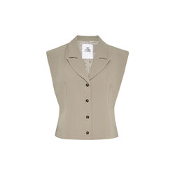 KBRo Revers Waistcoat, roasted cashew, Karen by Simonsen