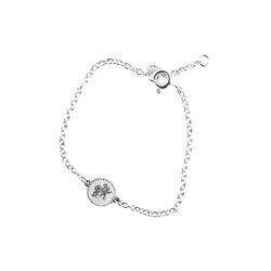 LYKKELITEN Armb&aring;nd, hvit perlemor, Th. Marthinsen