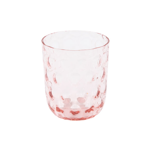 Danish Summer Big Drops glass, pink, Kodanska