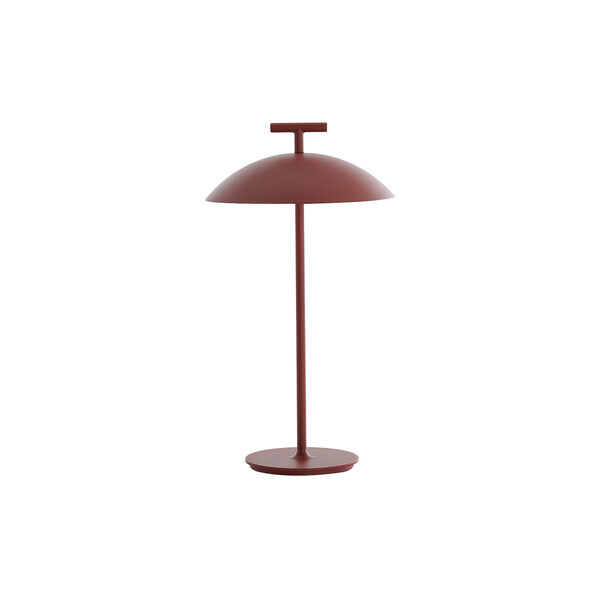 MINI GEEN-A Battery Version bordlampe, brick red, Kartell